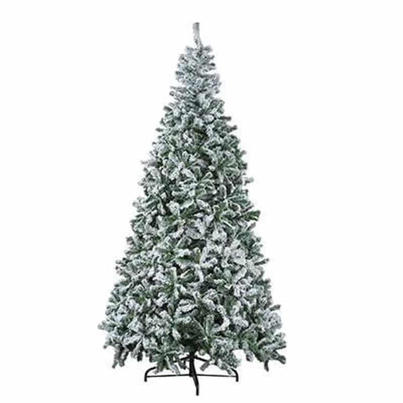 Kunst kerstboom - Flocked Mountain Pine 300 x 150 - Mister Kerstboom