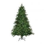 Black box kunstkerstboom led brampton spruce maat in cm: 155 x 107 groen 140 lampjes met warmwit led