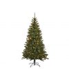Black box smalle kunstkerstboom led kingston pine maat in cm: 185 x 102 groen 170 lampjes warmwit