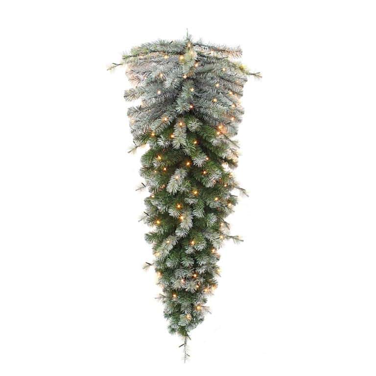 Triumph Tree belian guirlande hangend led groen frosted 200 lampjes tips 286 maat in cm: 180