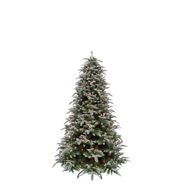 Triumph Tree hallarin kerstboom met warmwit led groen frosted 136 lampjes tips 969 maat in cm: 155 x 107