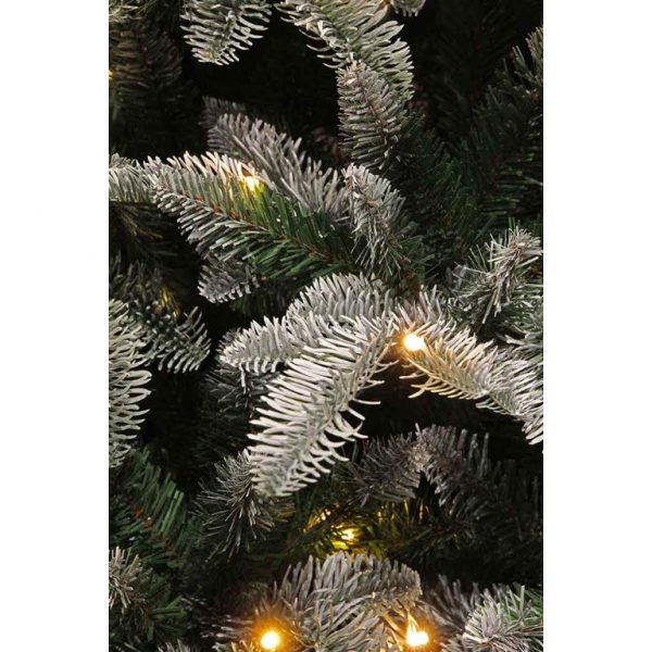 Triumph Tree hallarin kerstboom met warmwit led groen frosted 288