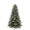 Triumph Tree hallarin kerstboom met warmwit led groen frosted 376