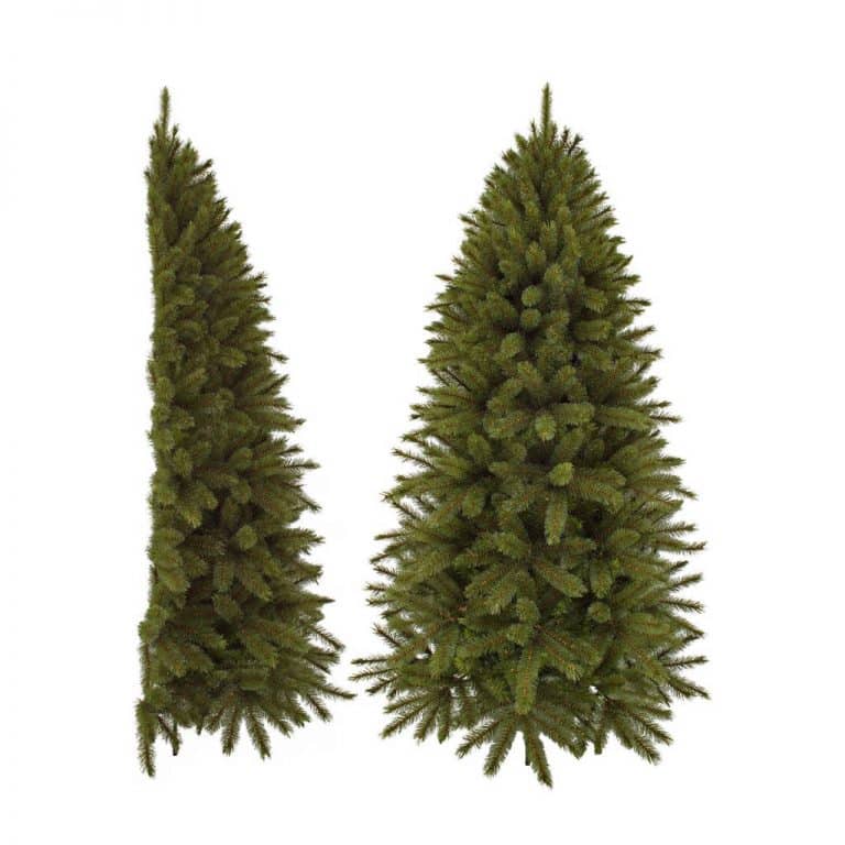 Triumph Tree halve muur kerstboom Forest Frosted Pine (h215 x ø122 cm)