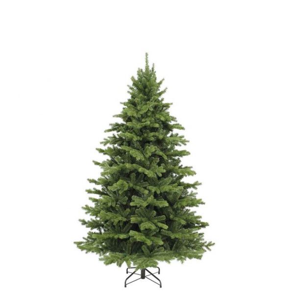 Triumph Tree kunstkerstboom deluxe sherwood spruce maat in cm: 155 x 112 groen
