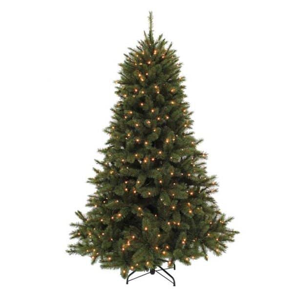 Triumph Tree kunstkerstboom led forest frosted maat in cm: 365 x 208