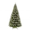 Triumph Tree pittsburgh kerstboom dennenappel groen tips 940 maat in cm: 230 x 124