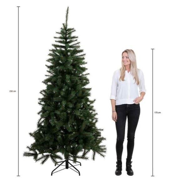 Triumph Tree sherwood kerstboom deluxe led pro groen 656 lampjes tips