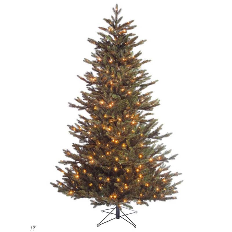 Black Box Pine - Kunstkerstboom 185 cm - Met energiezuinige lampjes - Mister