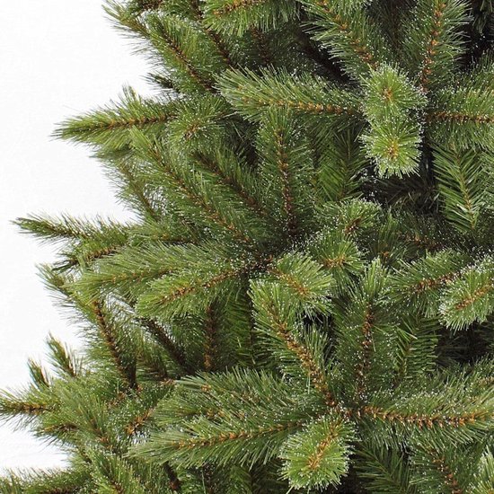 Triumph Tree smalle kunstkerstboom forest frosted maat in cm: 260 x 137 groen