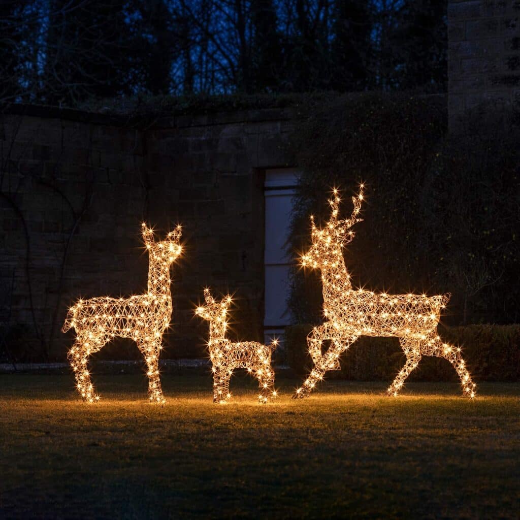 Verlichte rendieren voor buiten