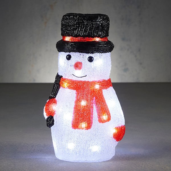 Sneeuwpop met verlichting: 3 sfeervolle opties 3 sneeuwman met verlichting luca lighting